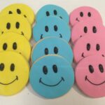 Smiley Face Cookies - Get Well Smile Party Favor Cookies