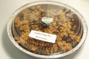 Chocolate Cookie Fudge Pie