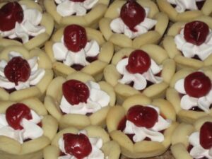 Cherry Fruit Tarts