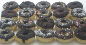 Glazed Mini Cake Donuts