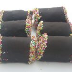 Yodels dipped in Sprinkles