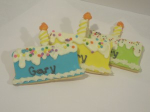 Cake Cookies - Happy Birthday cookies Gift