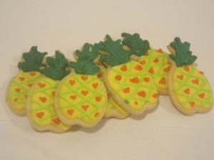 Mini Pineapple Cookies