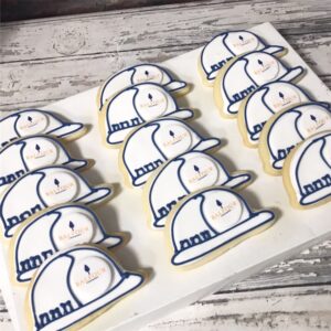 Construction Hard Hat Cookies