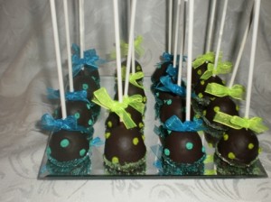 Polka Dot Cake Pops