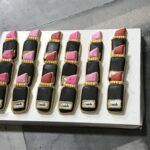 Lipstick Makeup personalized cookies