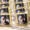 Bride & Groom Picture Cookies - Print your wedding pictures or engagment picture - Image 2