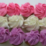 Mini Girl Flower Cupcakes
