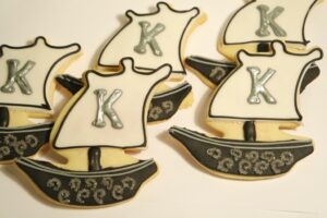 Large Pirate Ship Cookies