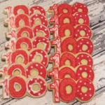 100 Cookies - 100th day of school cookies - Cookie favors