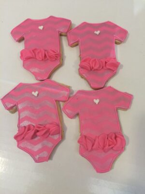 Onesie with a Tutu - Baby Cookie Favors