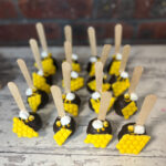 Bee cookie dough pops - Rosh Hashana