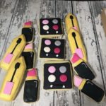 Makeup Cookies - Lipstick, Eye Shadow and Mascara
