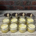 Mason Jars - Lemon Custard- 4 Oz. Mousse Jars