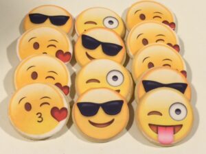 Emoji Cookies - Thank you - Get Well Cookies Gift