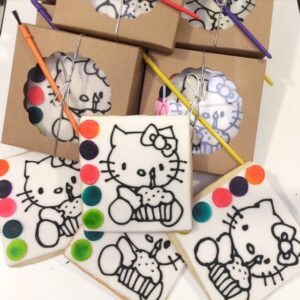PYO Hello Kitty Paint your Own Cookies - 12 Cookies in a gift box
