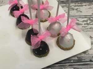 Baby Girl Cake Pops