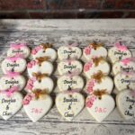 Engagement Wedding Heart Cookie Assortment