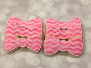 Bow Baby Cookies