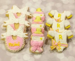 Assorted Bow Baby Cookies