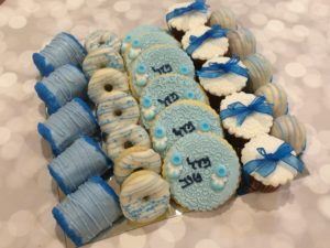 Blue Baby Gift Platter - 10"