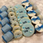 Blue Baby Gift Platter - 10"