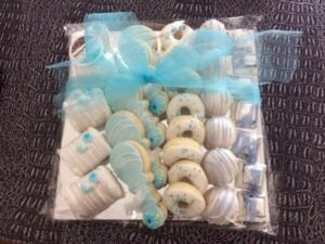 Baby Boy Rattle Platter