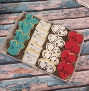 Dr Thank You Gift Doctor / Nurse Cookies - Nurse and Doctor Cookie Gifts - Cookie Favors