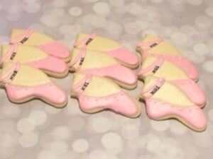 Ballerina Ballet Slippers Cookies