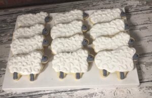 Sheep Cookies - Cookie Favors