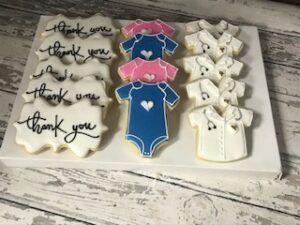 Doctor Baby Fertility Thank You Cookies