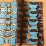 10" Mustache Baby Boy Platter
