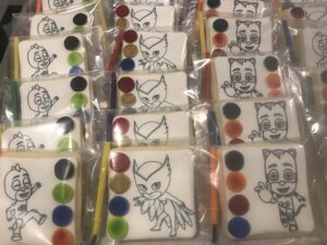 PJ Mask Cookies - Paint cookies