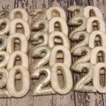 Number 20 - twenty cookie party favors