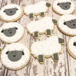 Christening Sheep Cookie Set