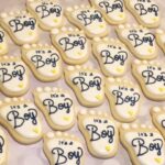 It's a Boy Baby Feet cookies