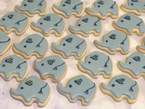Baby Elephant Cookie Favors