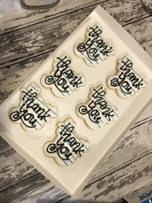 Thank you Teacher cookies - cookie