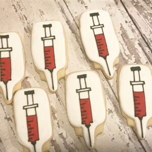 Syringe Doctor Cookies