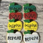 Apple Teacher gift Cookies - Kosher - Cookie Favors