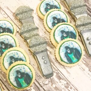 Gorilla Sing Microphone Birthday Cookies