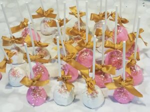 Elegant Sparkle Cake Pops