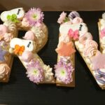 Letter Cookie Cake - Cream Tarte Cookie Cake - Letters or number - 2