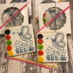 Girls Party - Butterfly and flower Paint Cookies - PYO party -12
