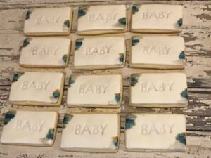 Embossed Baby Cookies