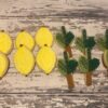 Lulav & Esrog Succos Sukkot etrog Cookies - Image 2