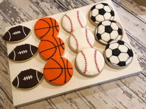 Soccer Ball / Basketball / Baseball / Football - Ball Sports Cookies
