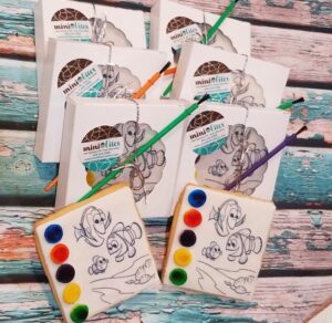 Finding Nemo Fish PYO Paint Cookies - 12 Cookies in a gift box