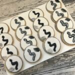 Bar Mitzvah Monogram Cookies