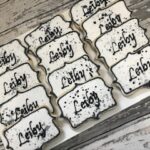 Bar Mitzvah Paint Cookies
